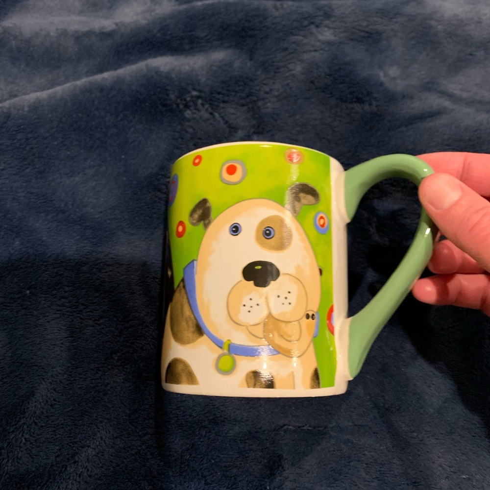 Debi Hron Coffee Mug 2010 Green Dog Design - Picture 4 of 6